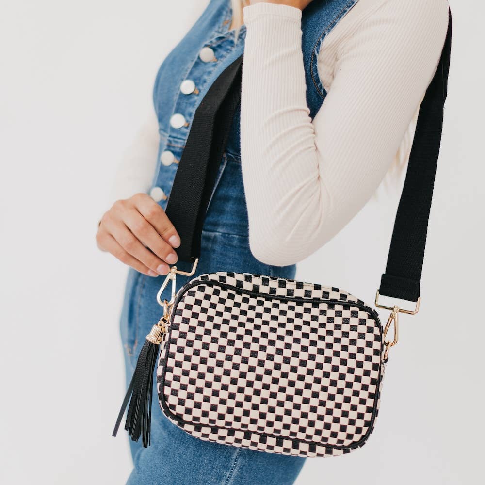 Woven Crossbody Bag