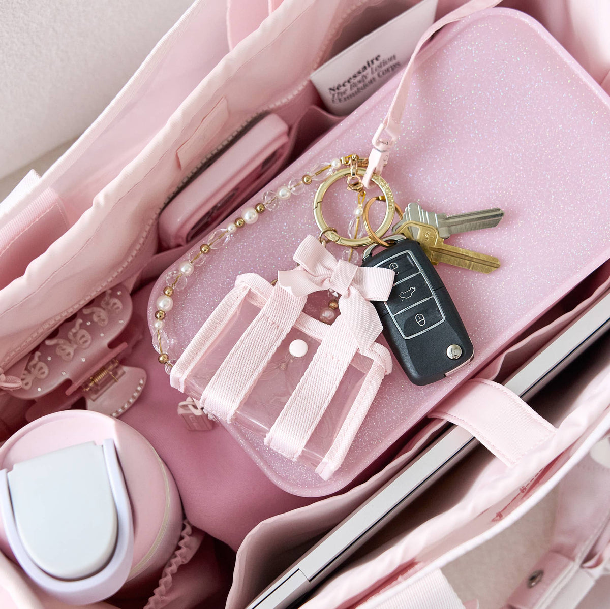 Tini Tote Keychain Charm