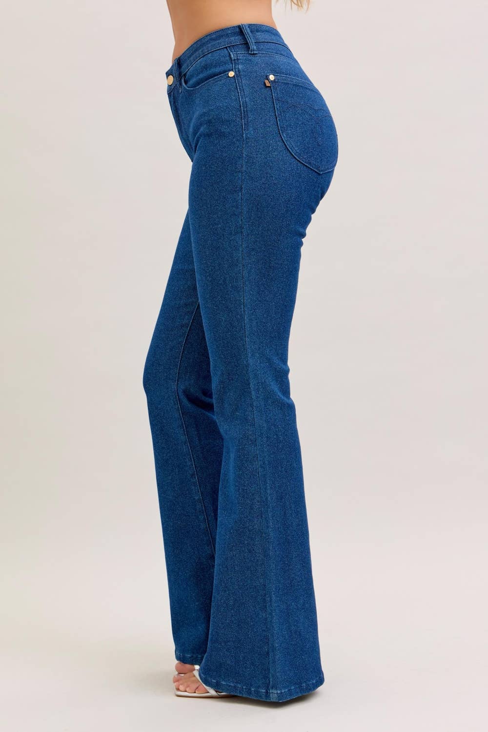 Sparkle Flare High-Waisted