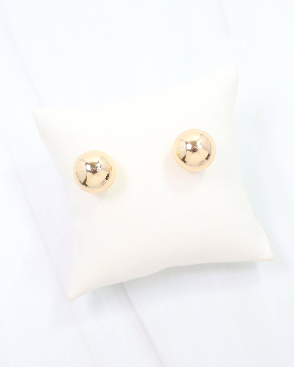 Bailey Large Ball Earring WR Gold