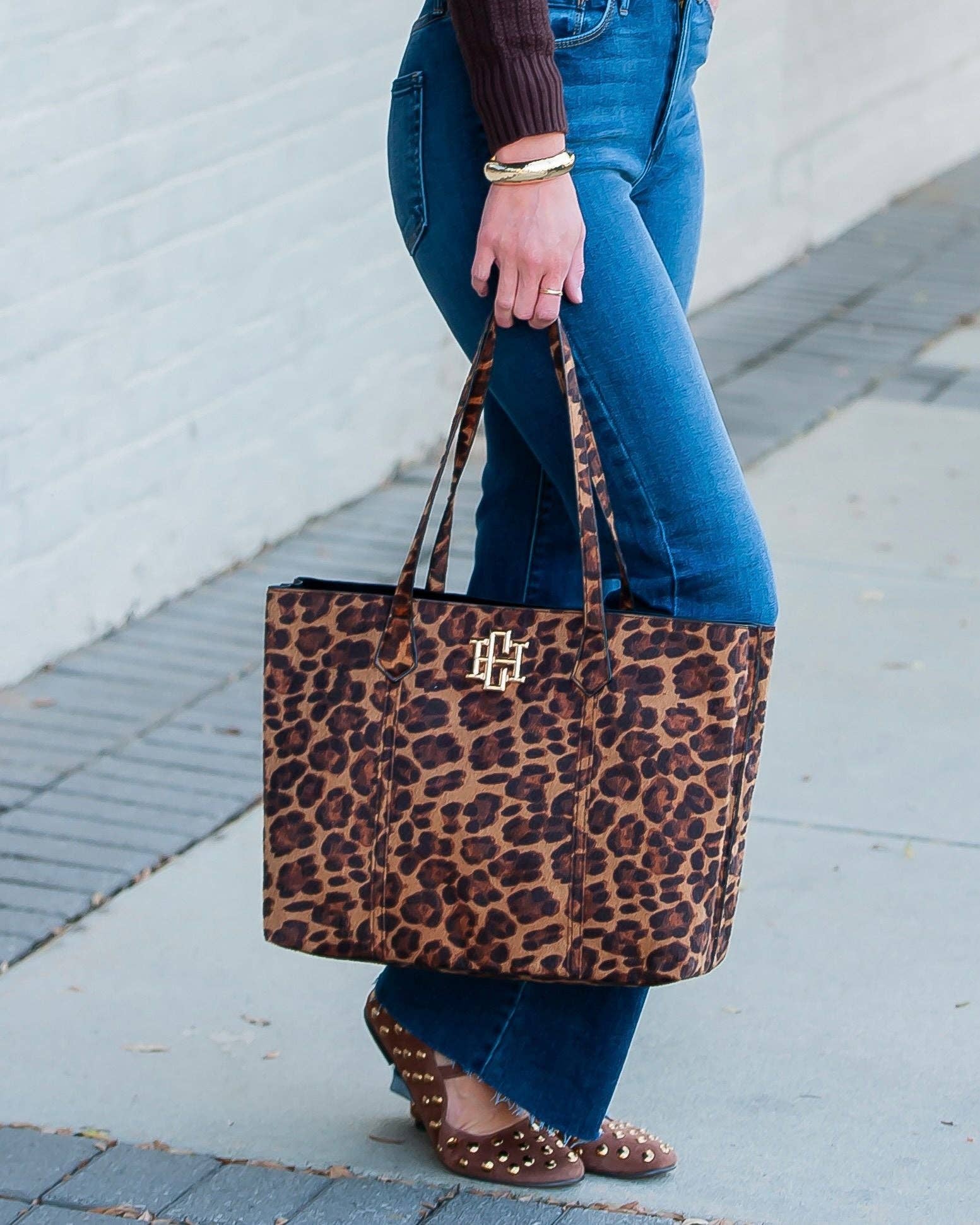 Heath Tote Bag Spotted Saddle