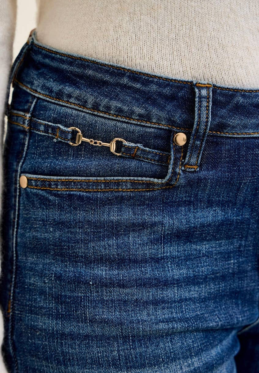 MR DAISY Bootcut w/ Harness Trim DK Sunset Ride