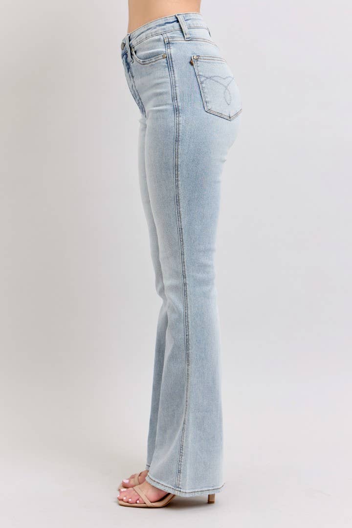 Multi Inseam High Waisted Tummy Control Bootcut