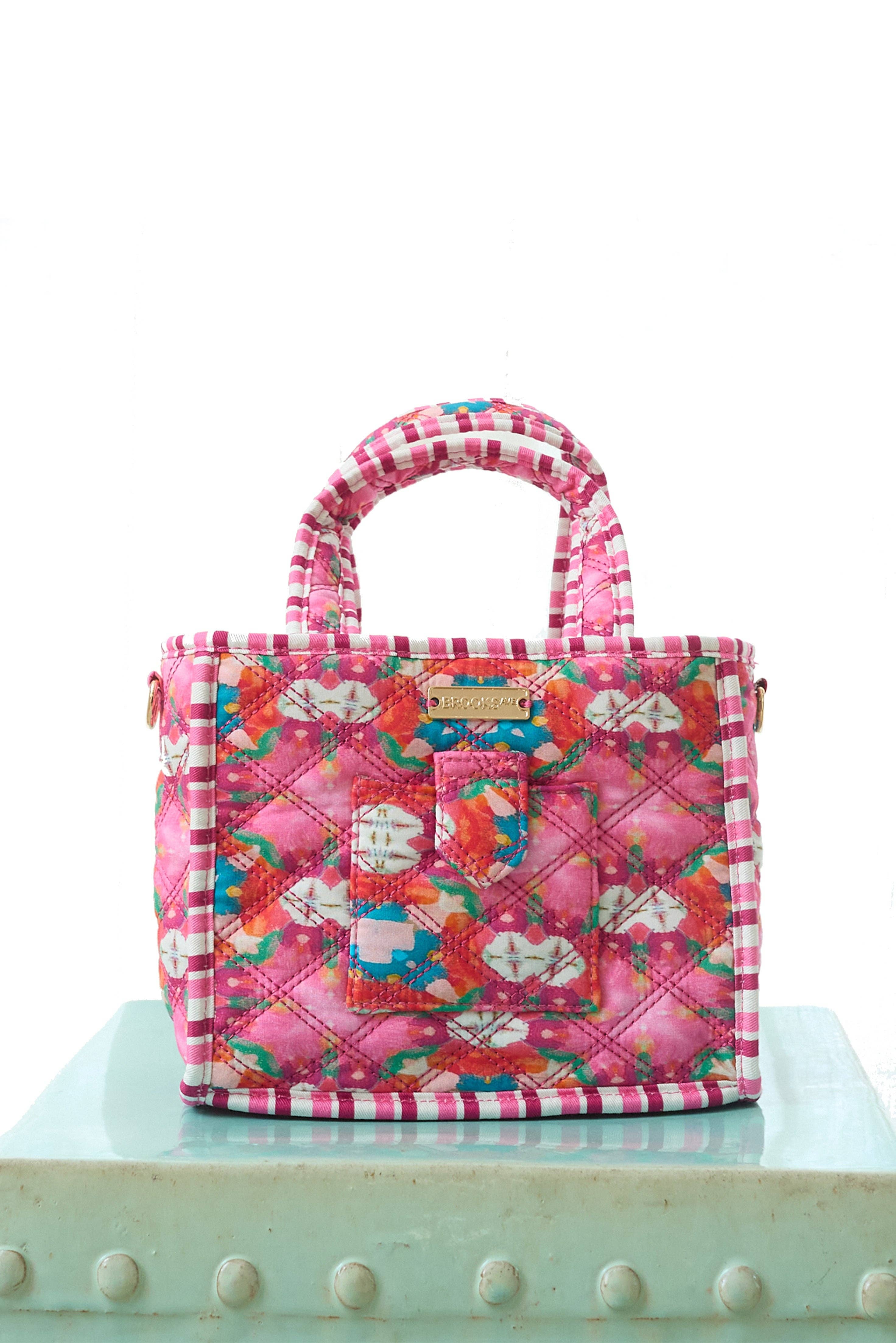 Quilted Crossbody - Strawberry Fields
