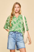 Relaxed Fit Breeze Sleeve Lizzy Blouse