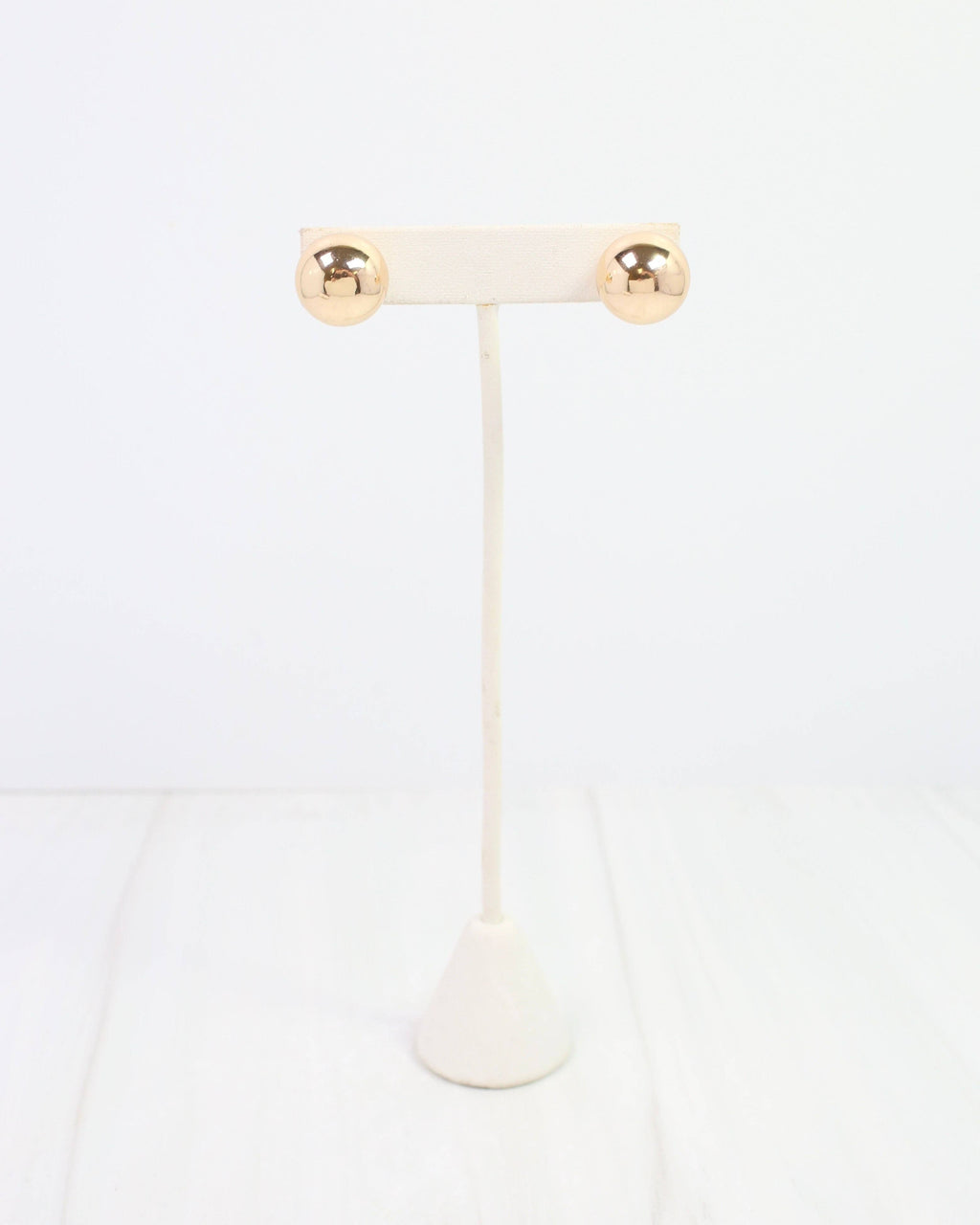 Bailey Large Ball Earring WR Gold