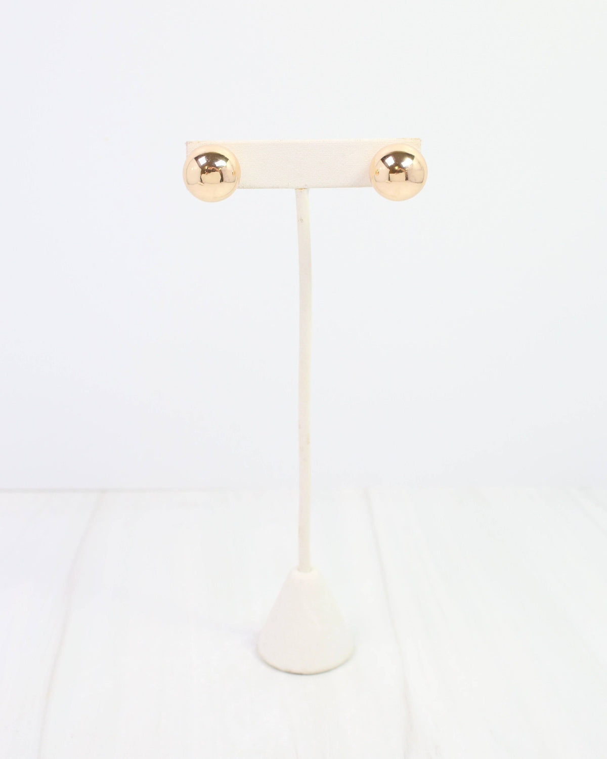 Bailey Large Ball Earring WR Gold
