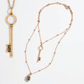 “I Am Free Key” Dainty Necklace