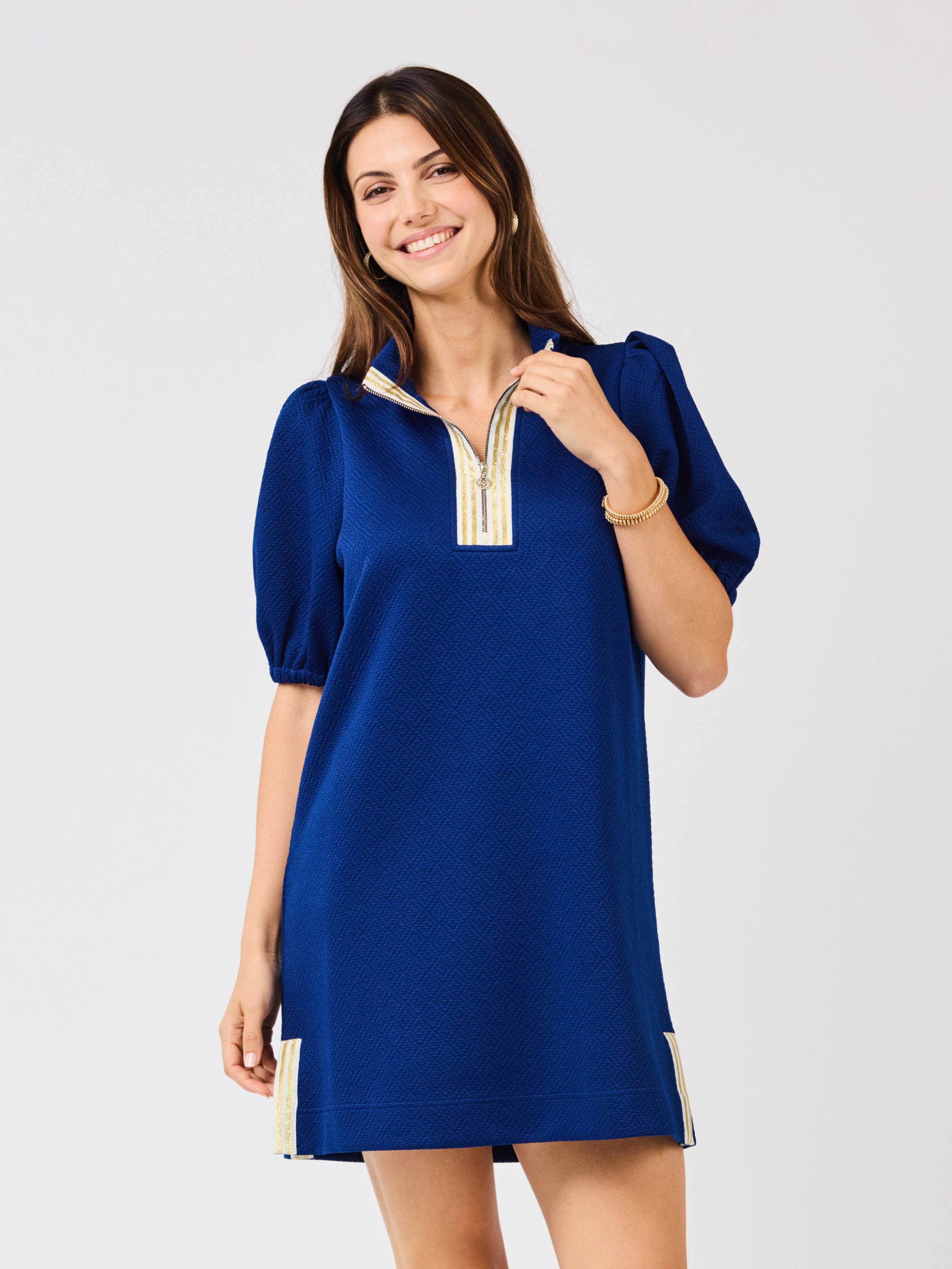 Navy and Gold