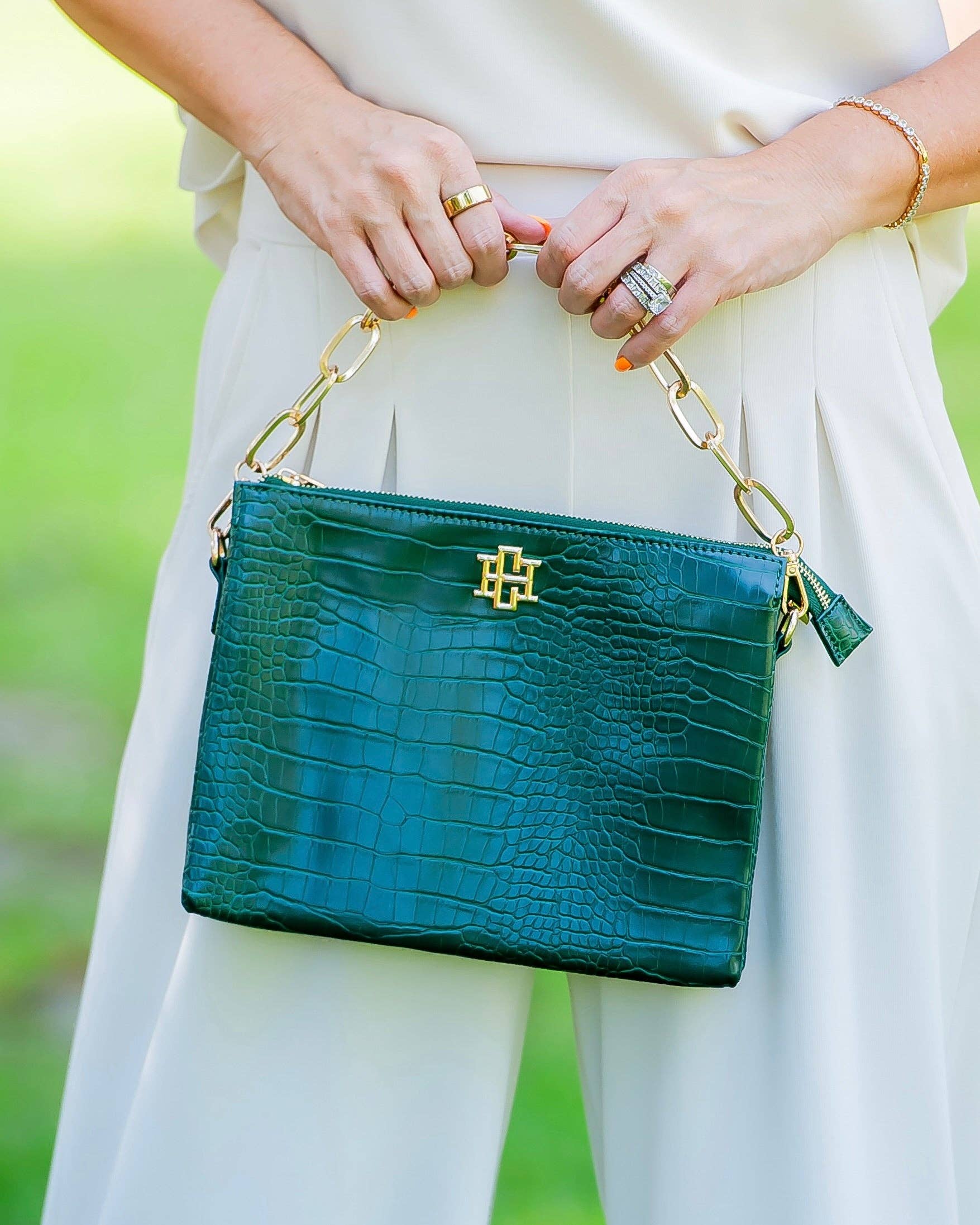 Ariana Crossbody Hunter Green
