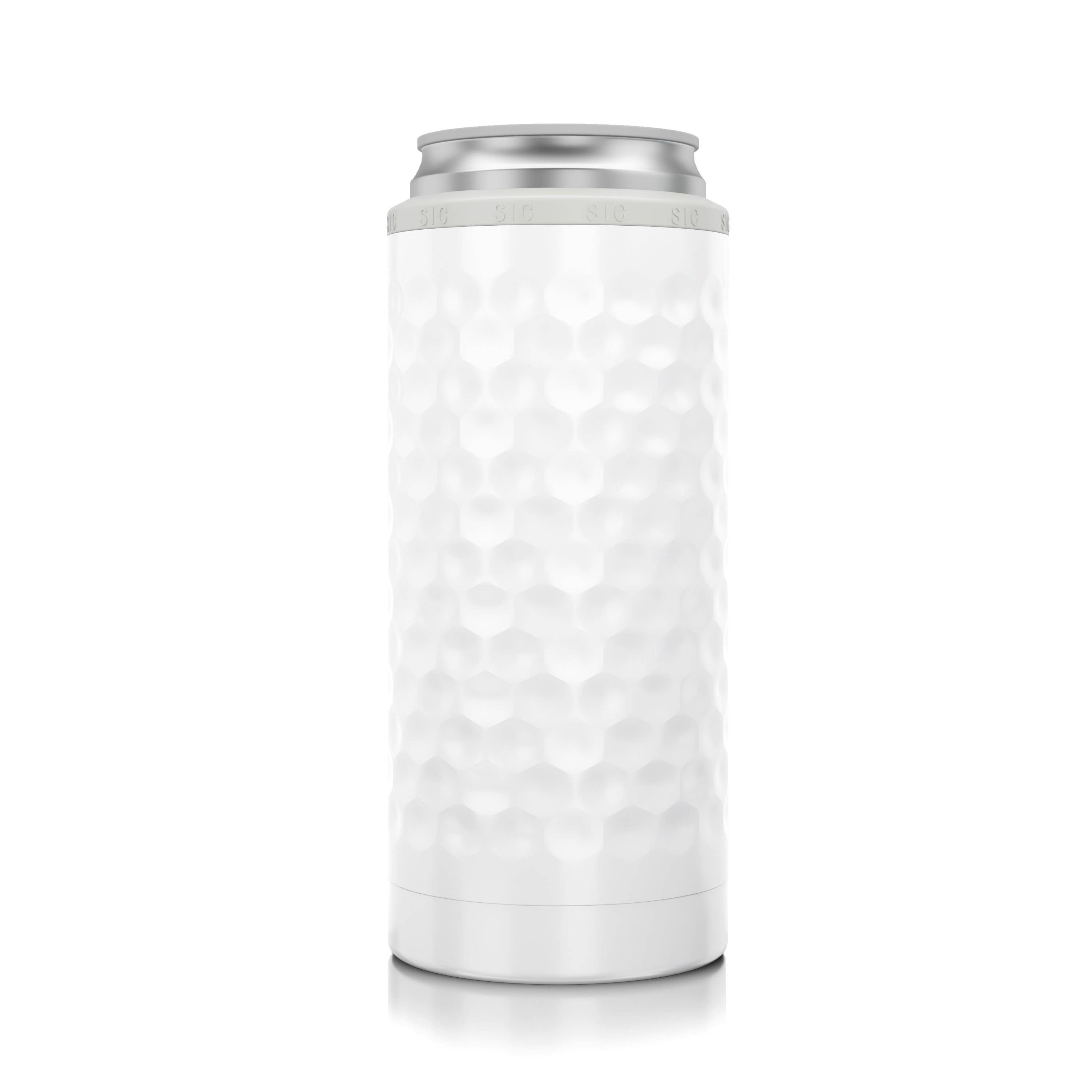 Slim Can Cooler | Dimpled Golf