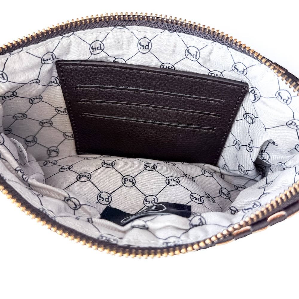 Woven Clutch Wristlet