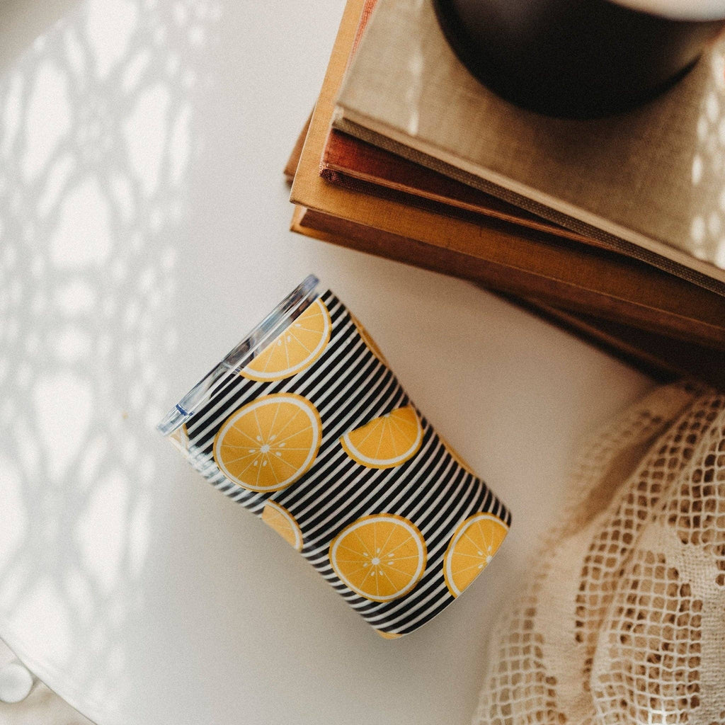 SIC 12 oz. Tumbler | Lemon Stripes