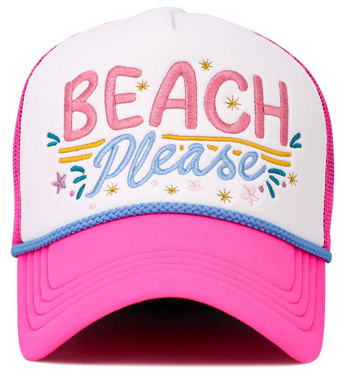 Beach Please Vintage Baseball Cap