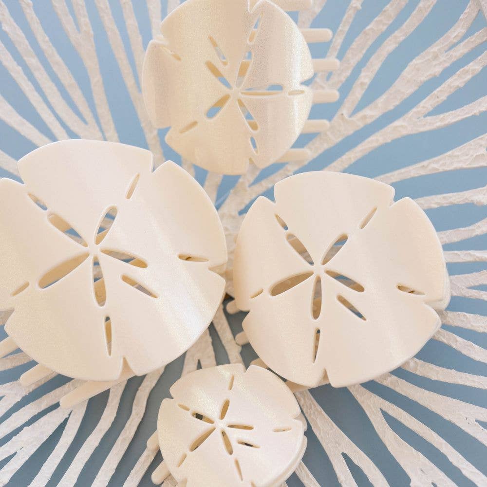 Sand Dollar | Tiny | Flat Shape Hair Clip