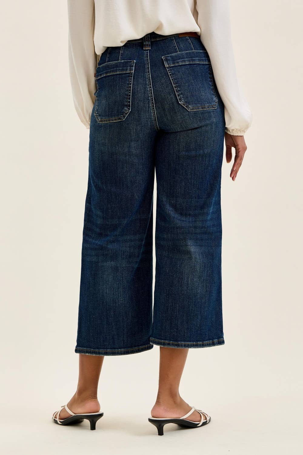 Wide Crop Utility & Patch Pocket