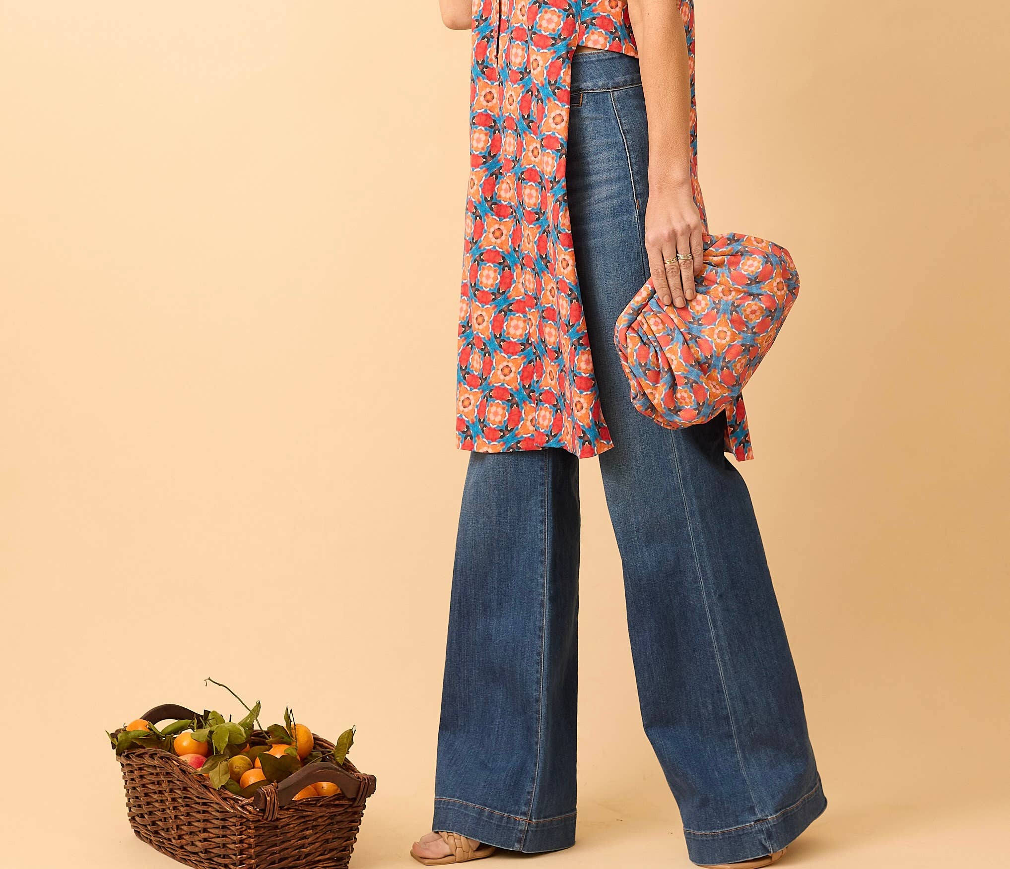Dumpling Clutch - Midnight in Paris